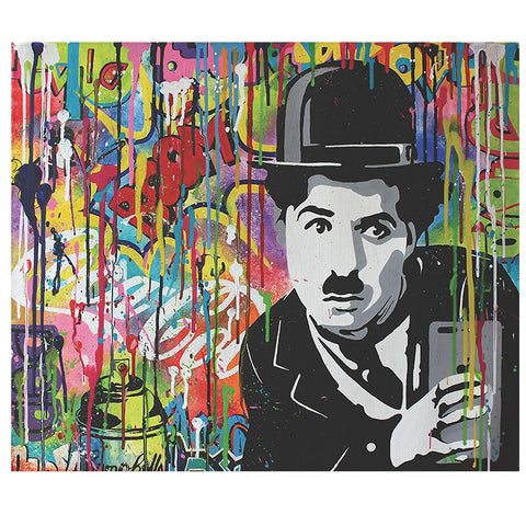 street art charlie Chaplin 