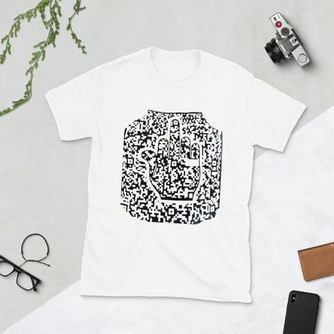 T-shirt Streetwear <br> cherche le QR code